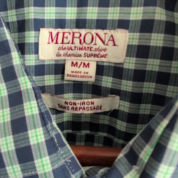 Merona Men's Long Sleeve Button-Up Size M Great Condition! - Picture 3 of 5